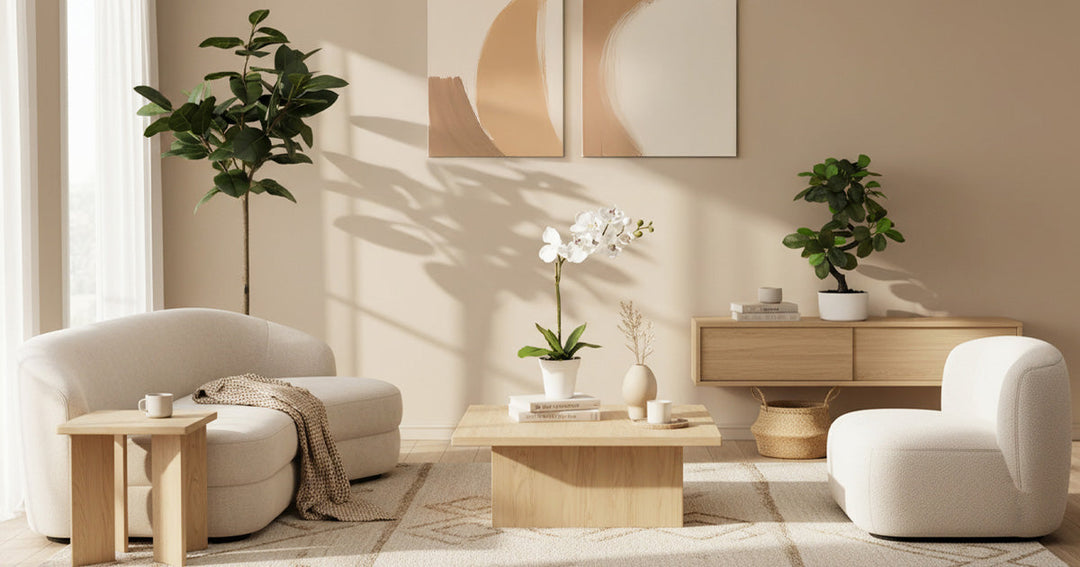 A Designer’s Guide to Styling Faux Greenery Indoors (Even in Low-Light Spaces)