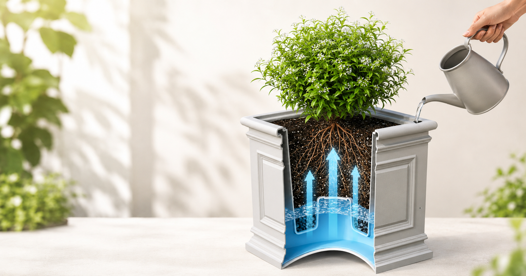 How Do Self-Watering Planters Work? A Simple Guide to Reservoir-Based Watering