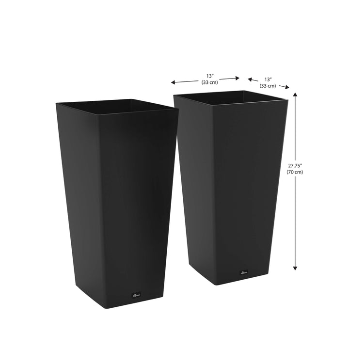 Soil Saver Composter + Planter Bundle (2-Pack Aventis Planters)