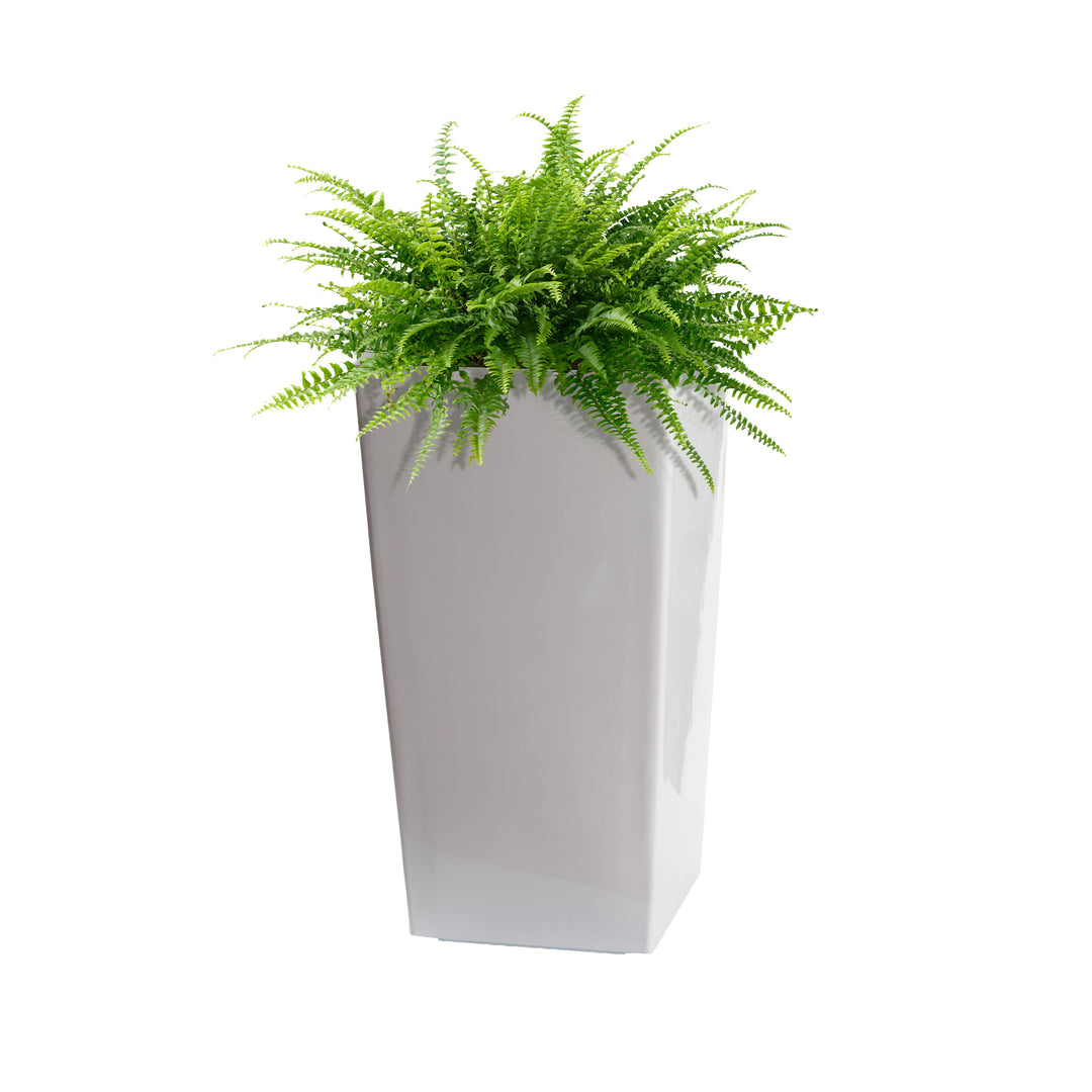 Modena Self-Watering Planter, Square Taper