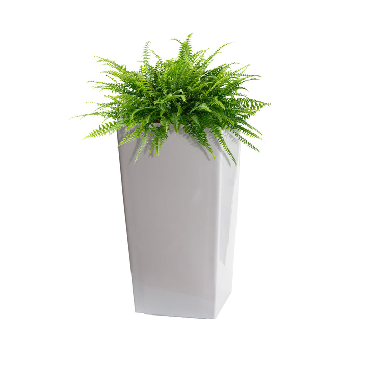 Modena Self-Watering Planter, Square Taper