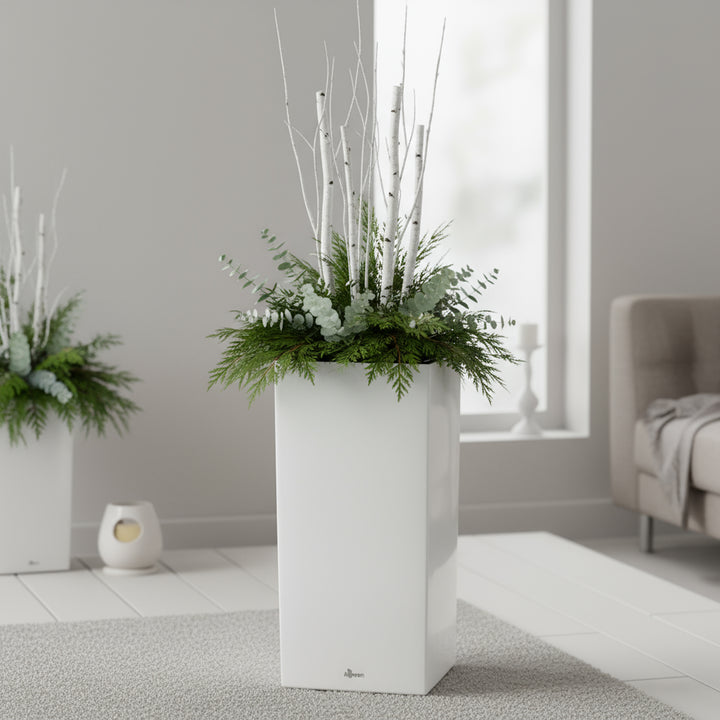 Modena Self-Watering Planter, Pillar