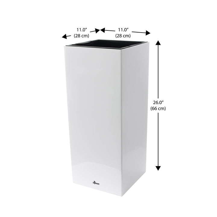 Modena Self-Watering Planter, Pillar
