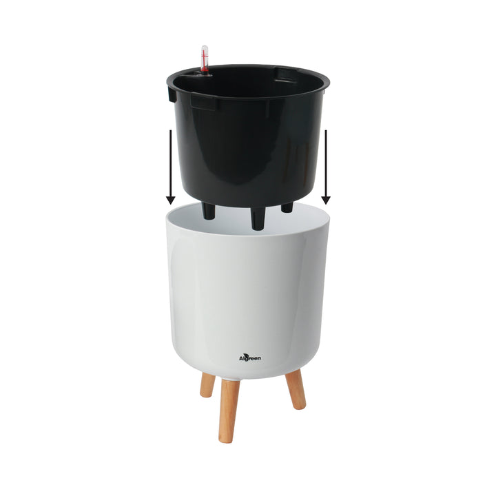 Modena Self-Watering Planter with Stand