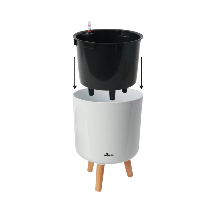 Modena Self-Watering Planter with Stand