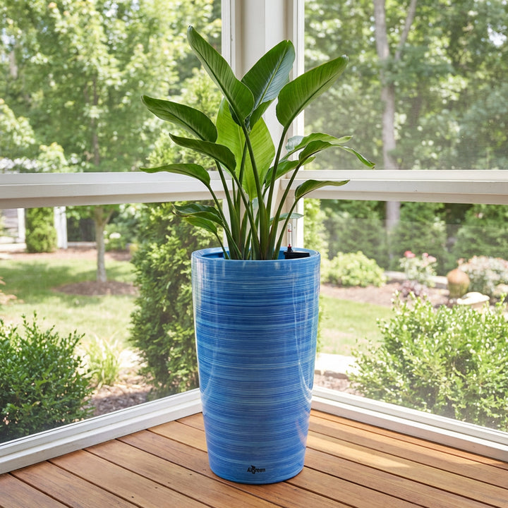 Modena Self-Watering Planter, Round Taper