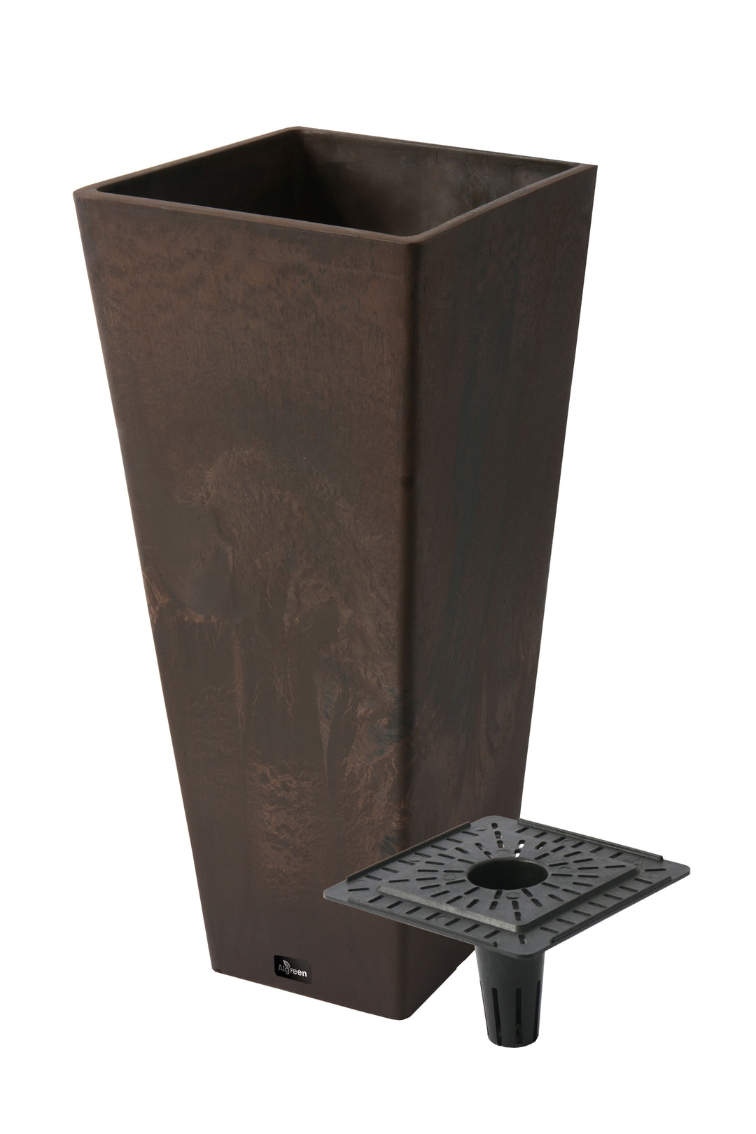 Square Planter with Watering Tray