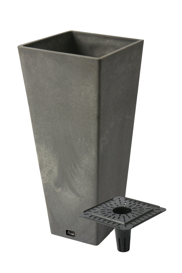 Square Planter with Watering Tray
