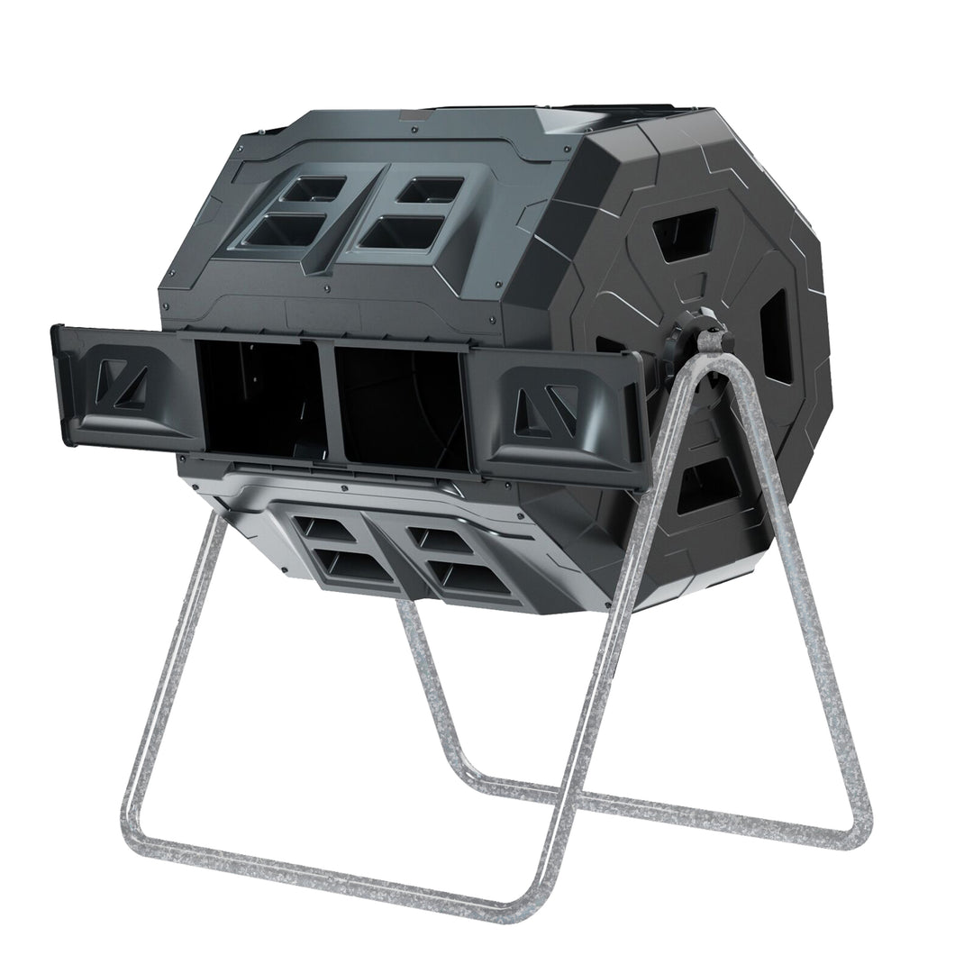 43 Gallon Dual-Batch Tumbling Composter