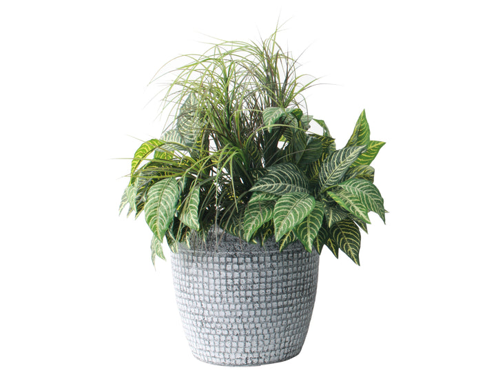 Acerra Mosaic Planter, 2 Pack