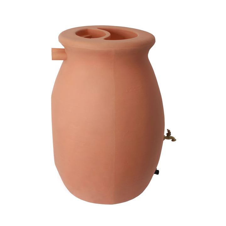 Flat Back Castilla Rain Barrel, 50 Gallon