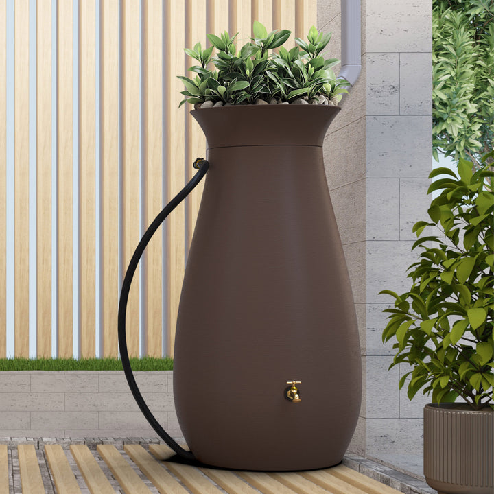 Cascata Rain Barrel, 65 Gallon