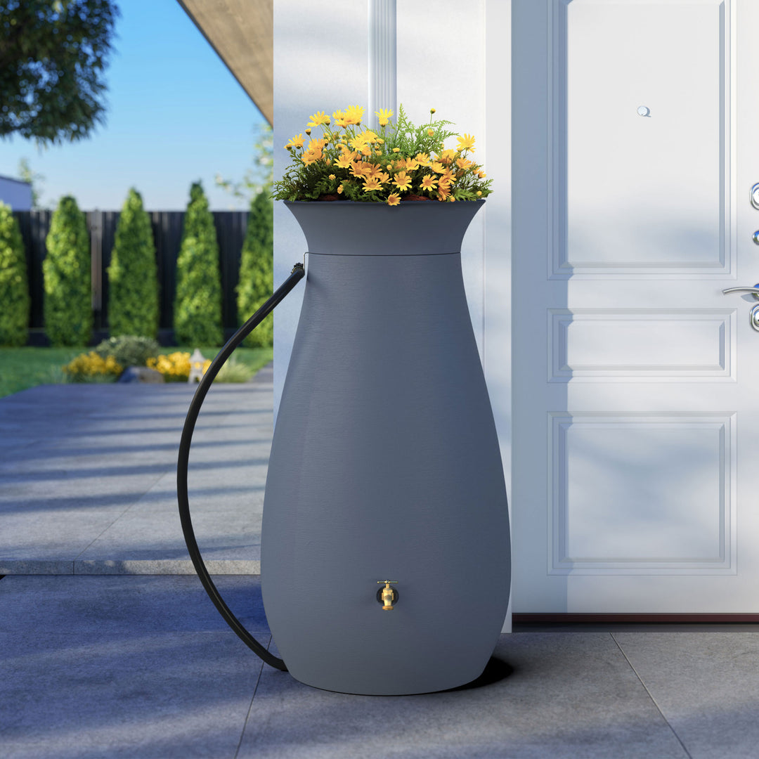 Cascata Rain Barrel, 65 Gallon