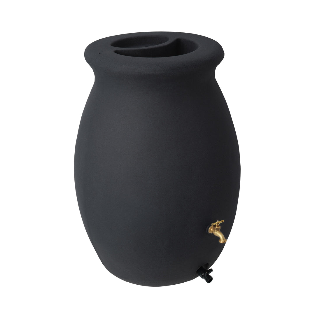 Flat Back Castilla Rain Barrel, 50 Gallon