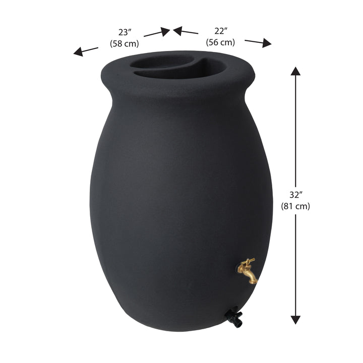 Castilla Rain Barrel, 50 Gallon