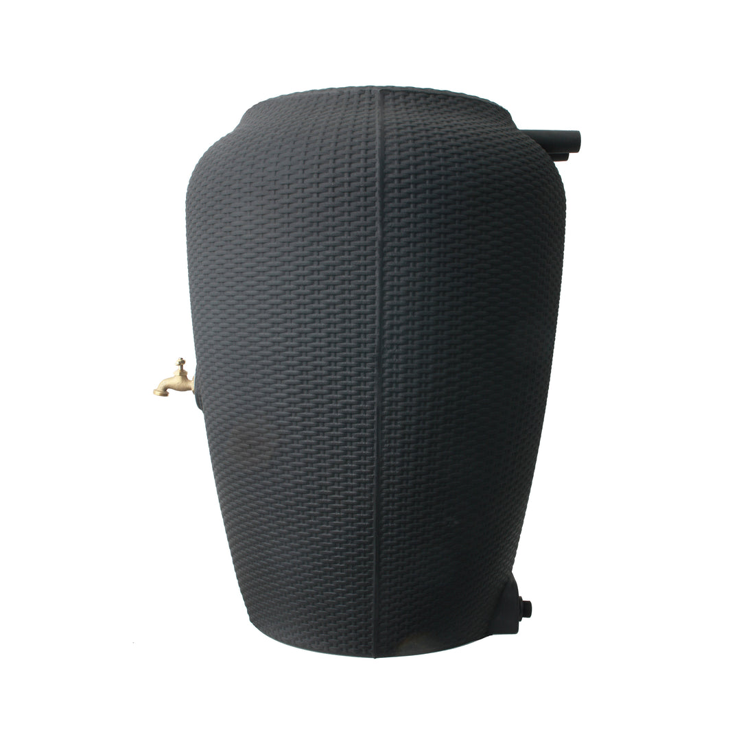 Wicker Rain Barrel, 50 Gallon