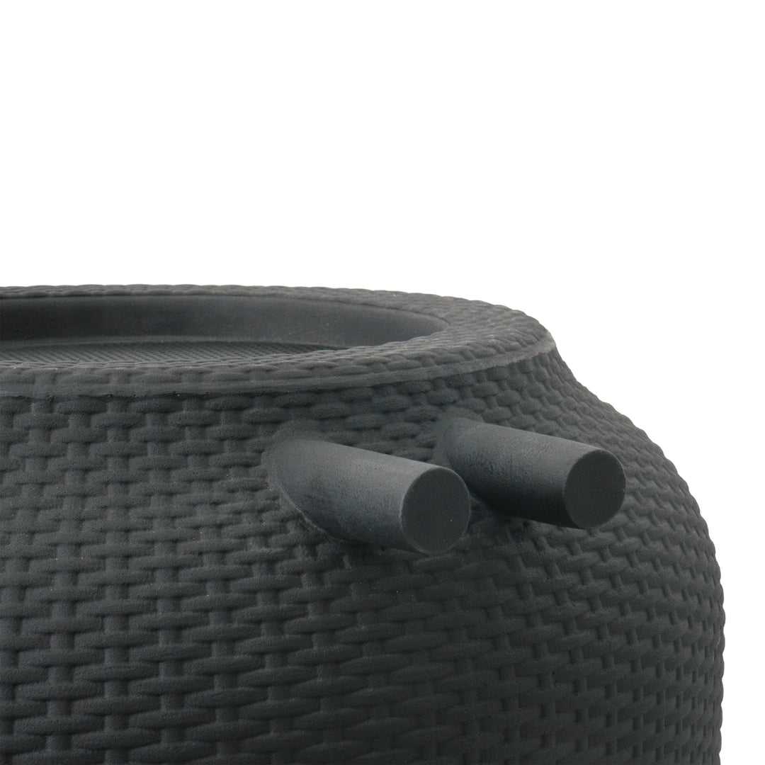 Wicker Rain Barrel, 50 Gallon