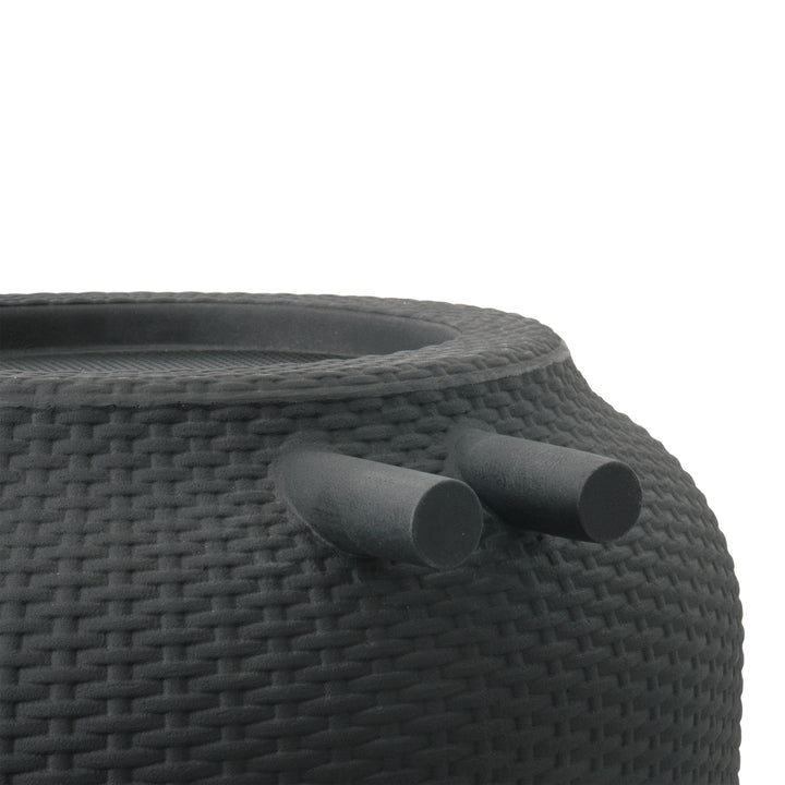 Wicker Rain Barrel, 50 Gallon