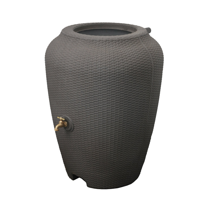Wicker Rain Barrel, 50 Gallon