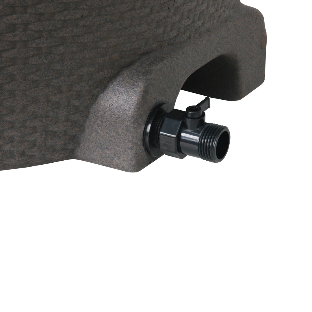 Wicker Rain Barrel, 50 Gallon