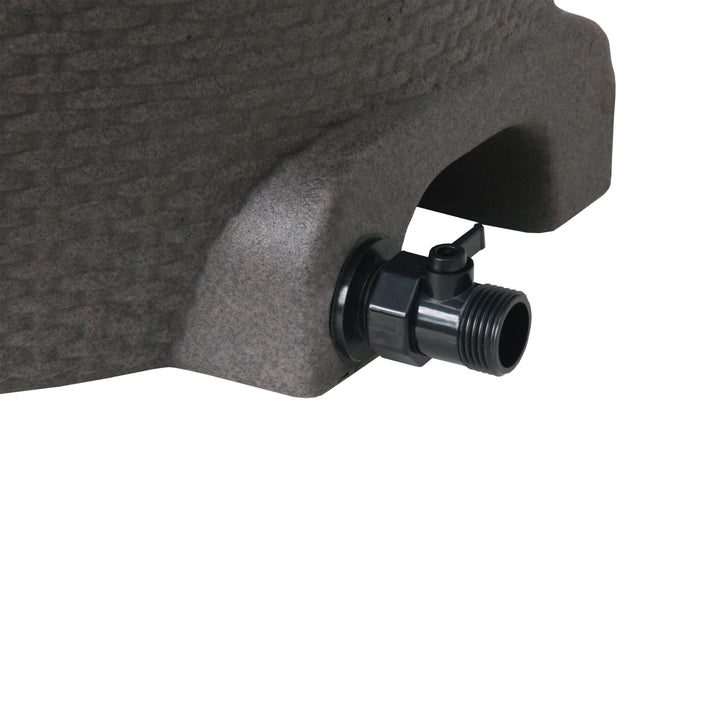 Wicker Rain Barrel, 50 Gallon