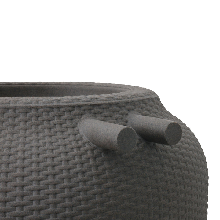 Wicker Rain Barrel, 50 Gallon