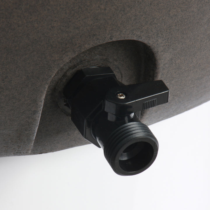 Flat Back Castilla Rain Barrel, 50 Gallon