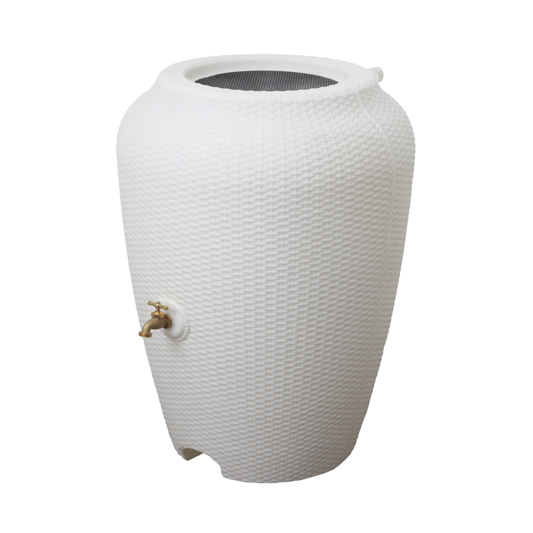 Wicker Rain Barrel, 50 Gallon