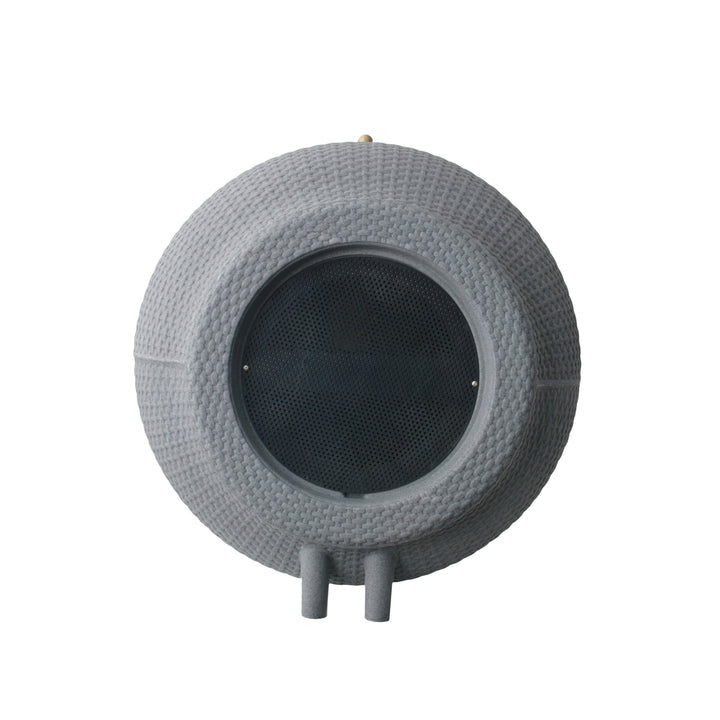 Wicker Rain Barrel, 50 Gallon