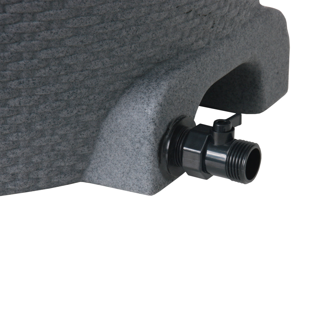 Wicker Rain Barrel, 50 Gallon