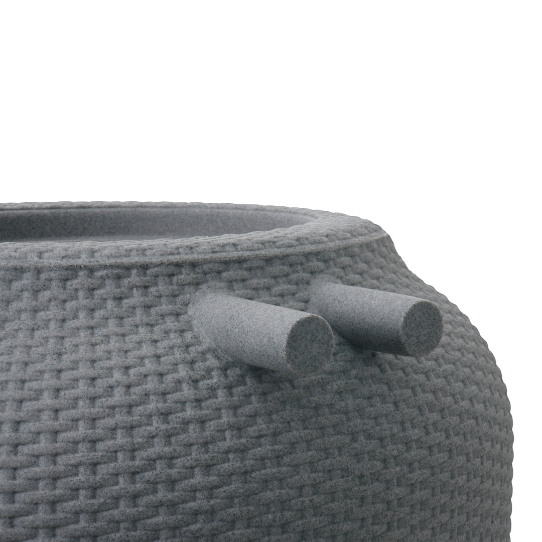 Wicker Rain Barrel, 50 Gallon