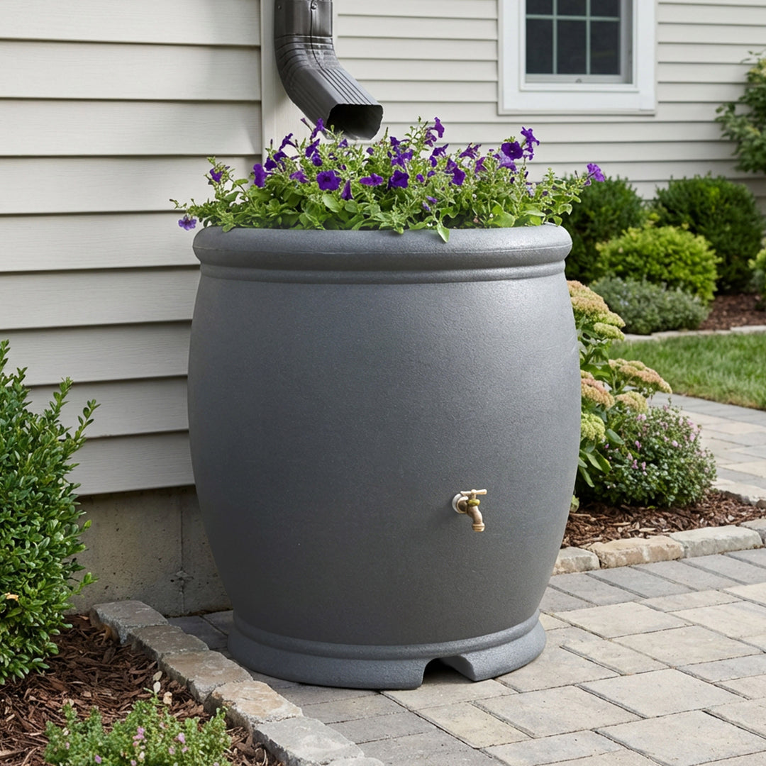 Barcelona Rain Barrel, 100 Gallon