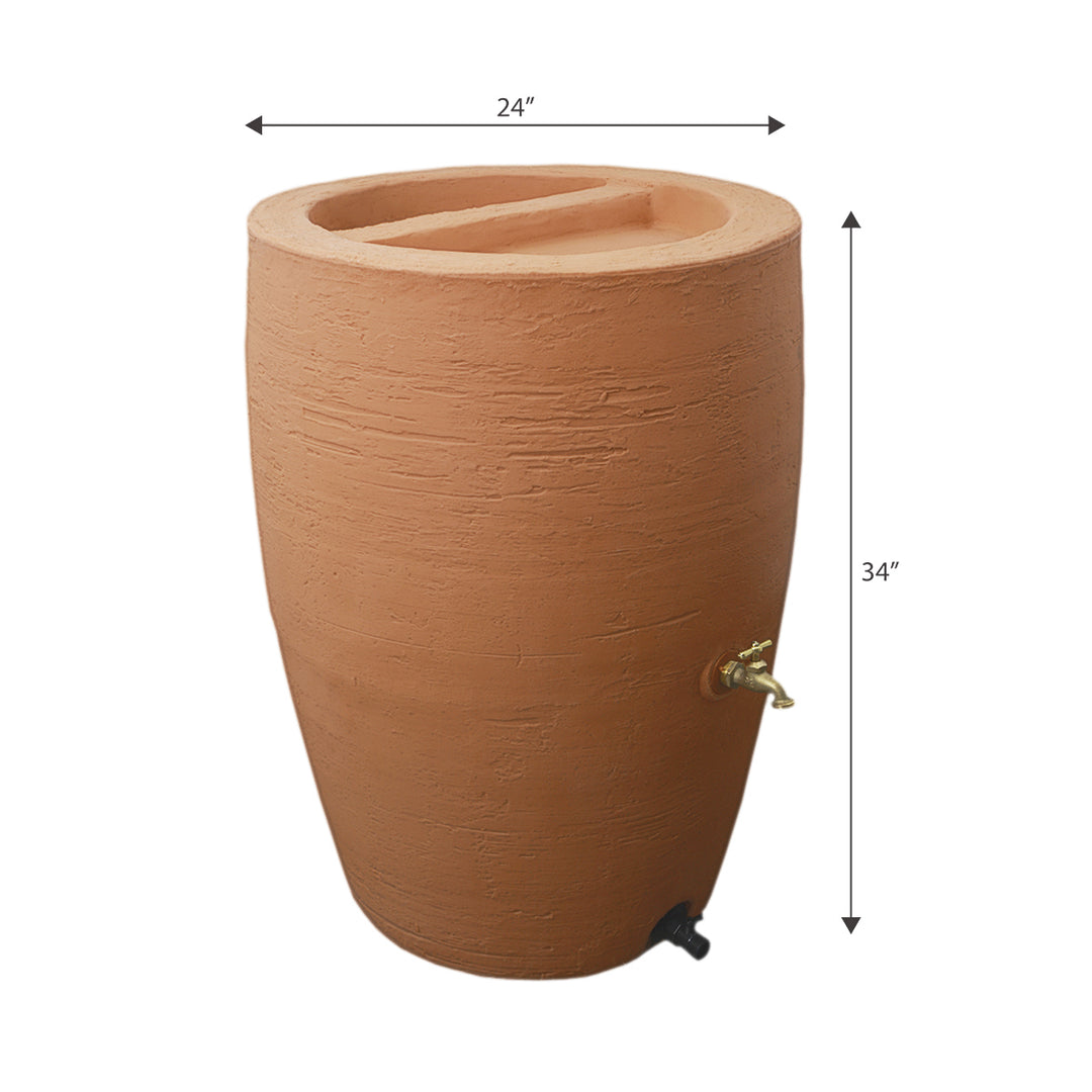 Athena Rain Barrel, 50 gallon