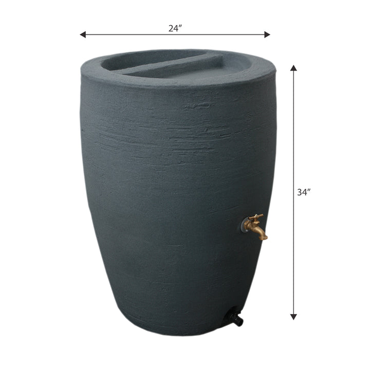 Athena Rain Barrel, 50 gallon