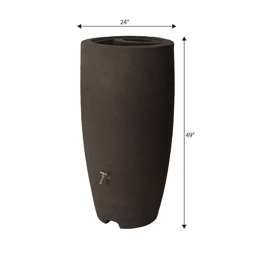 Athena Rain Barrel, 80 Gallon