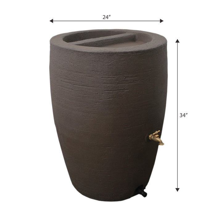 Athena Rain Barrel, 50 gallon