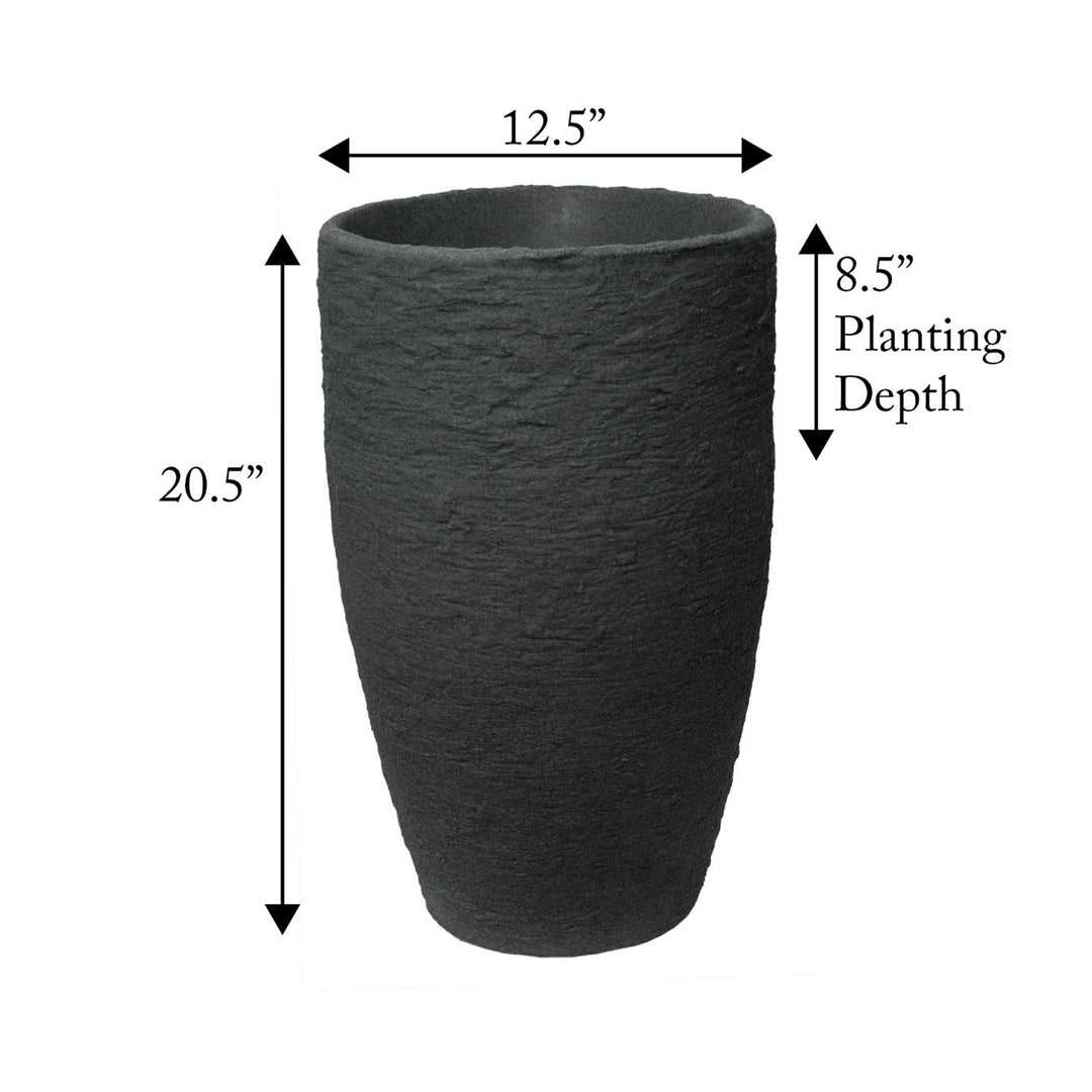 10 self watering planter Self Watering Planter – Athena Tall Outdoor Planter