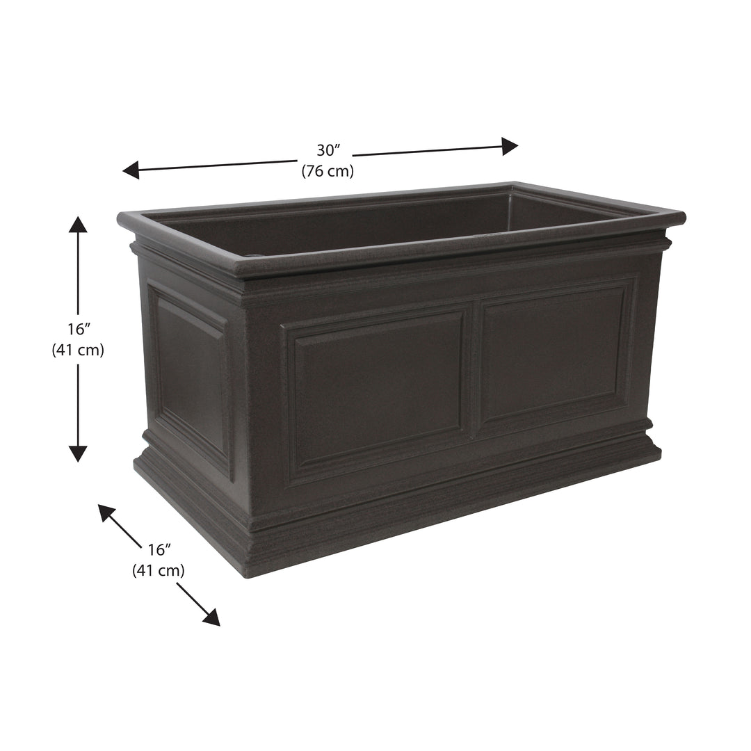 Covington Self-Watering Planter, Trough