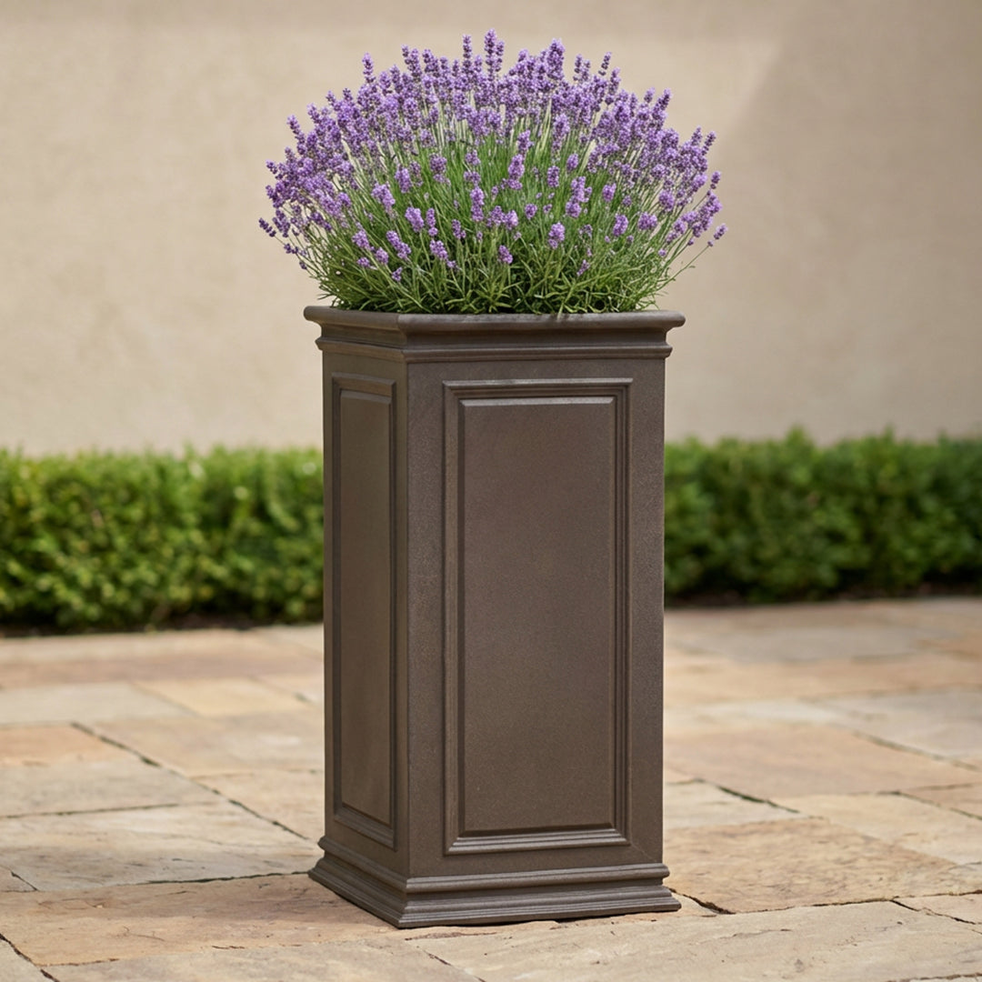 Covington Self-Watering Planter, Square Pillar