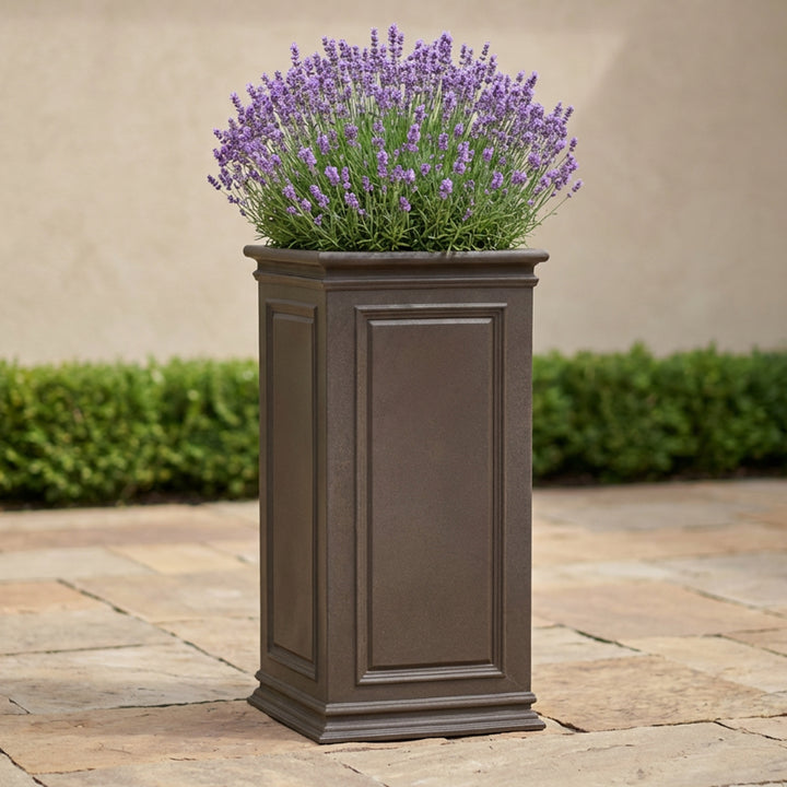 Covington Self-Watering Planter, Square Pillar