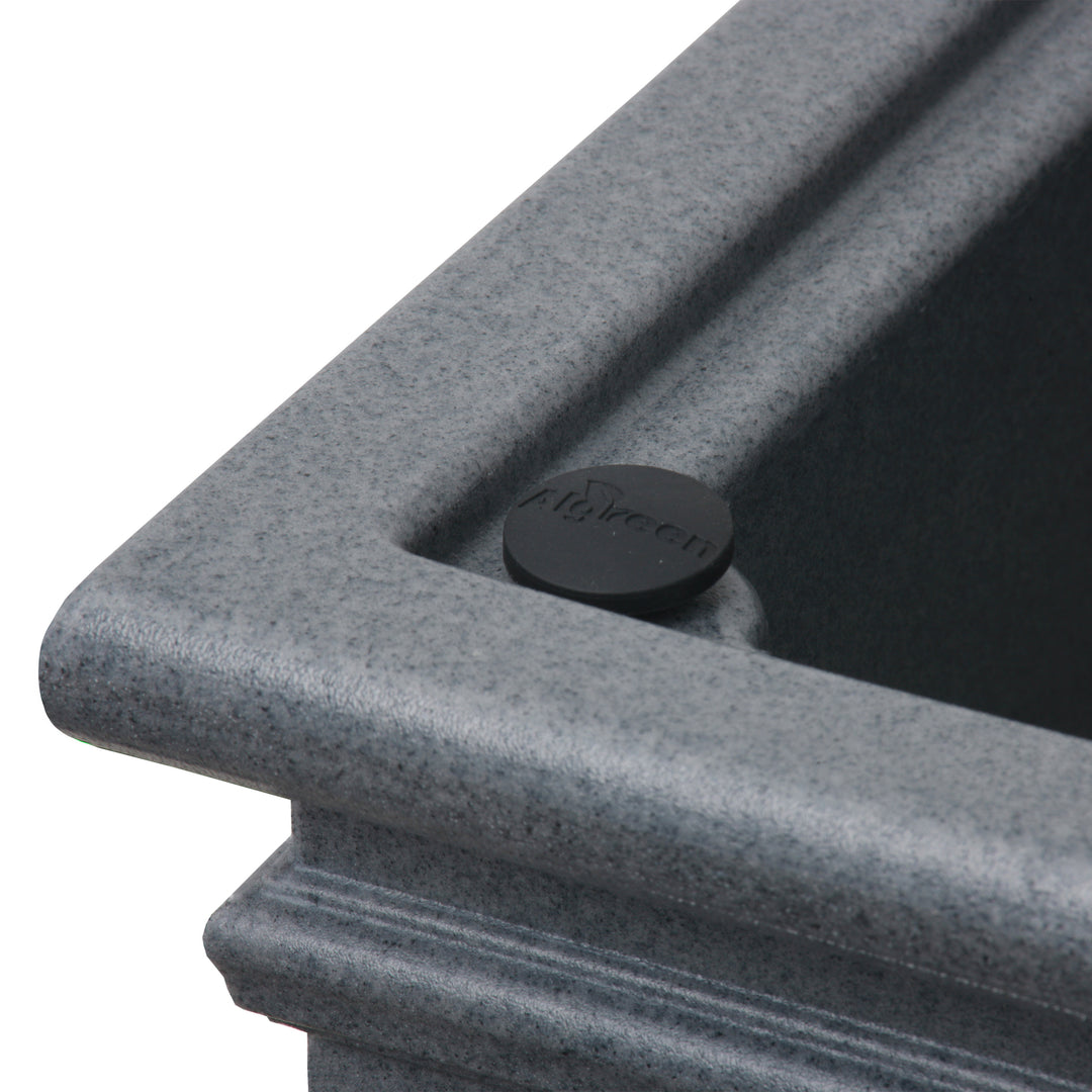 Covington Self-Watering Planter, Square Pillar