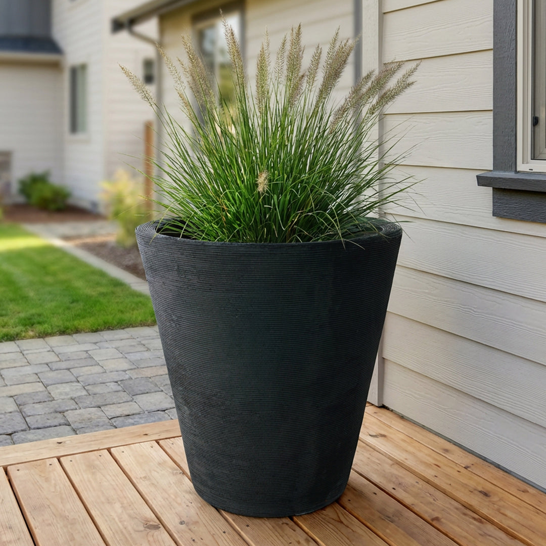 outdoor self watering planter Self Watering Planter – Olympus Stone Look Outdoor