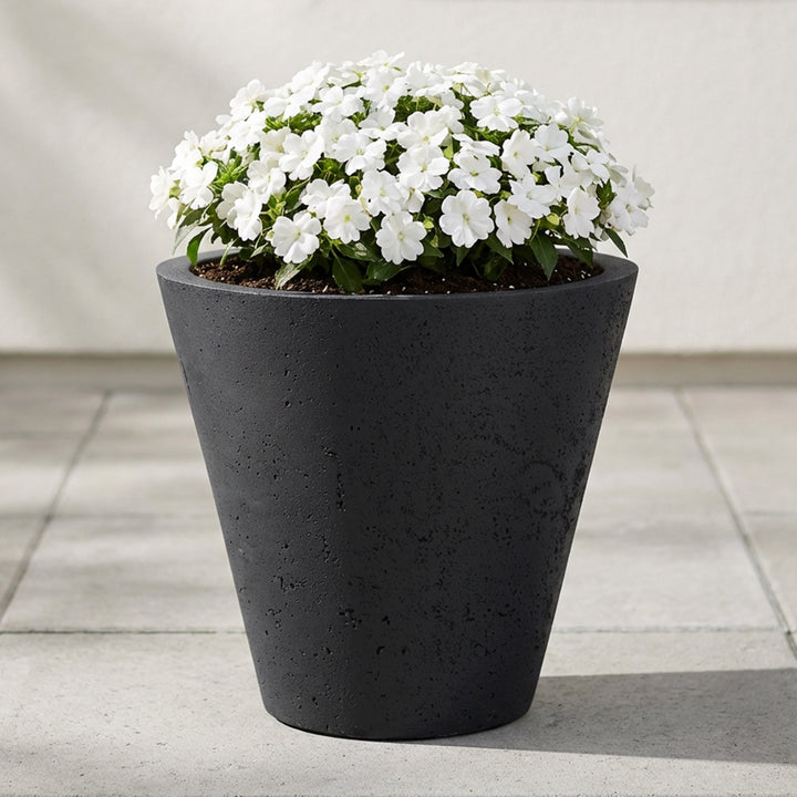 Crete Self-Watering Planter, Round