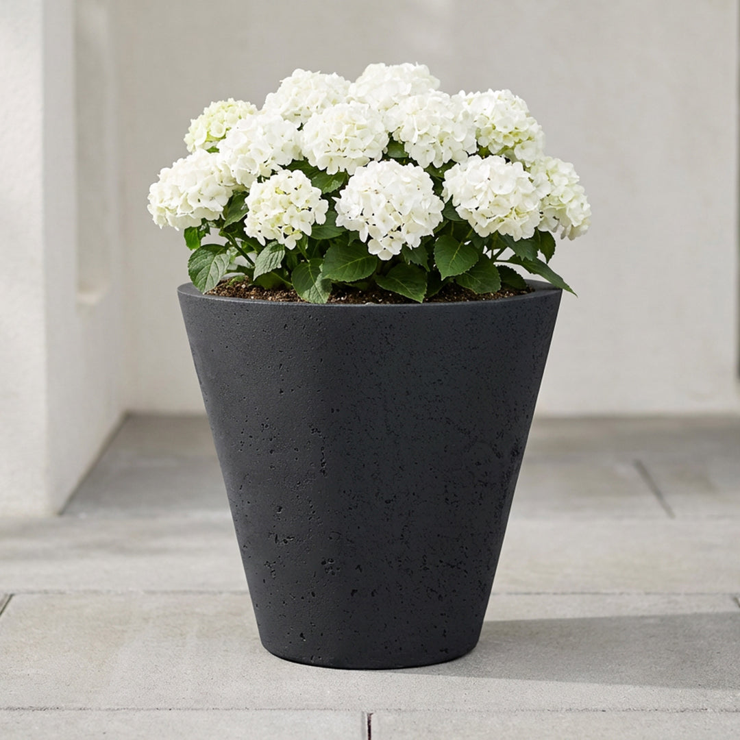 Crete Self-Watering Planter, Round
