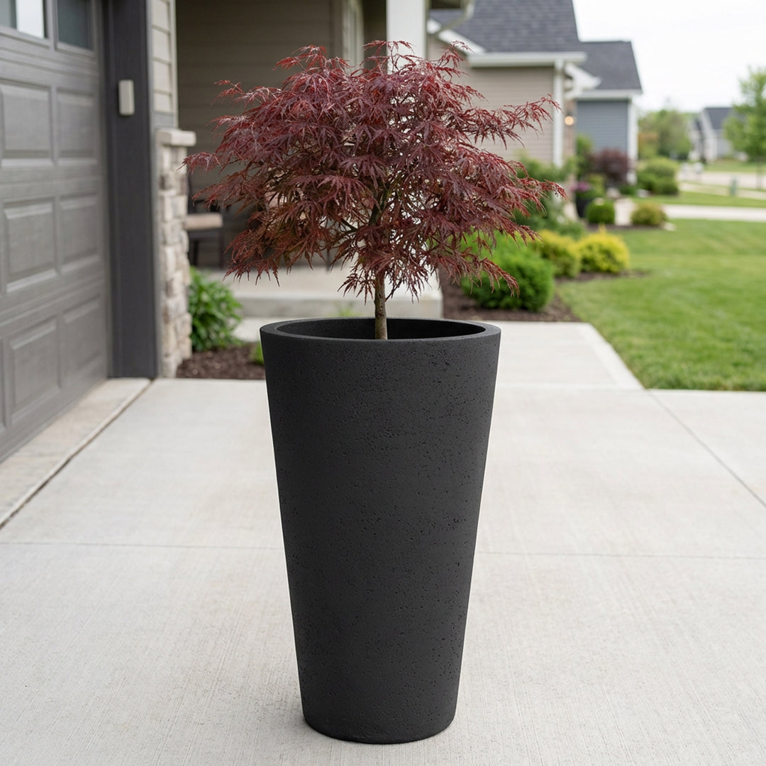 Crete Self-Watering Planter, Tall