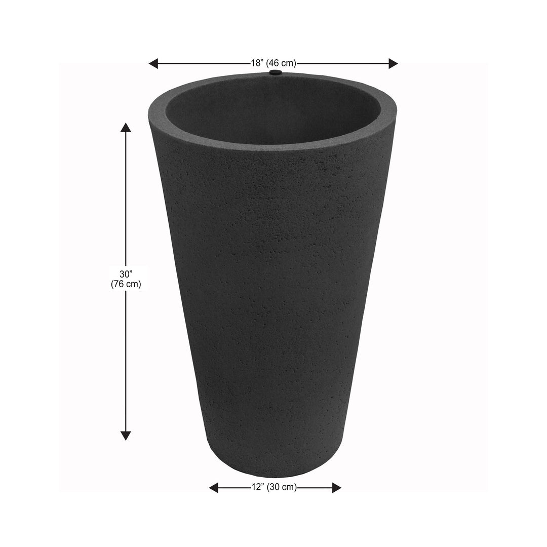 Crete Self-Watering Planter, Tall