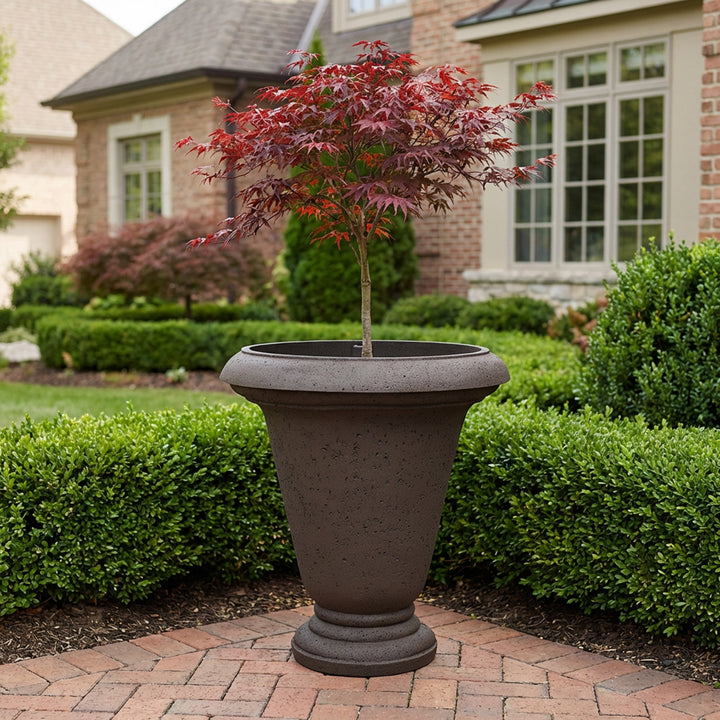 Crete Self-Watering Planter, Urn