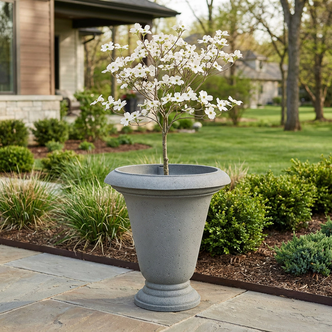 Crete Self-Watering Planter, Urn
