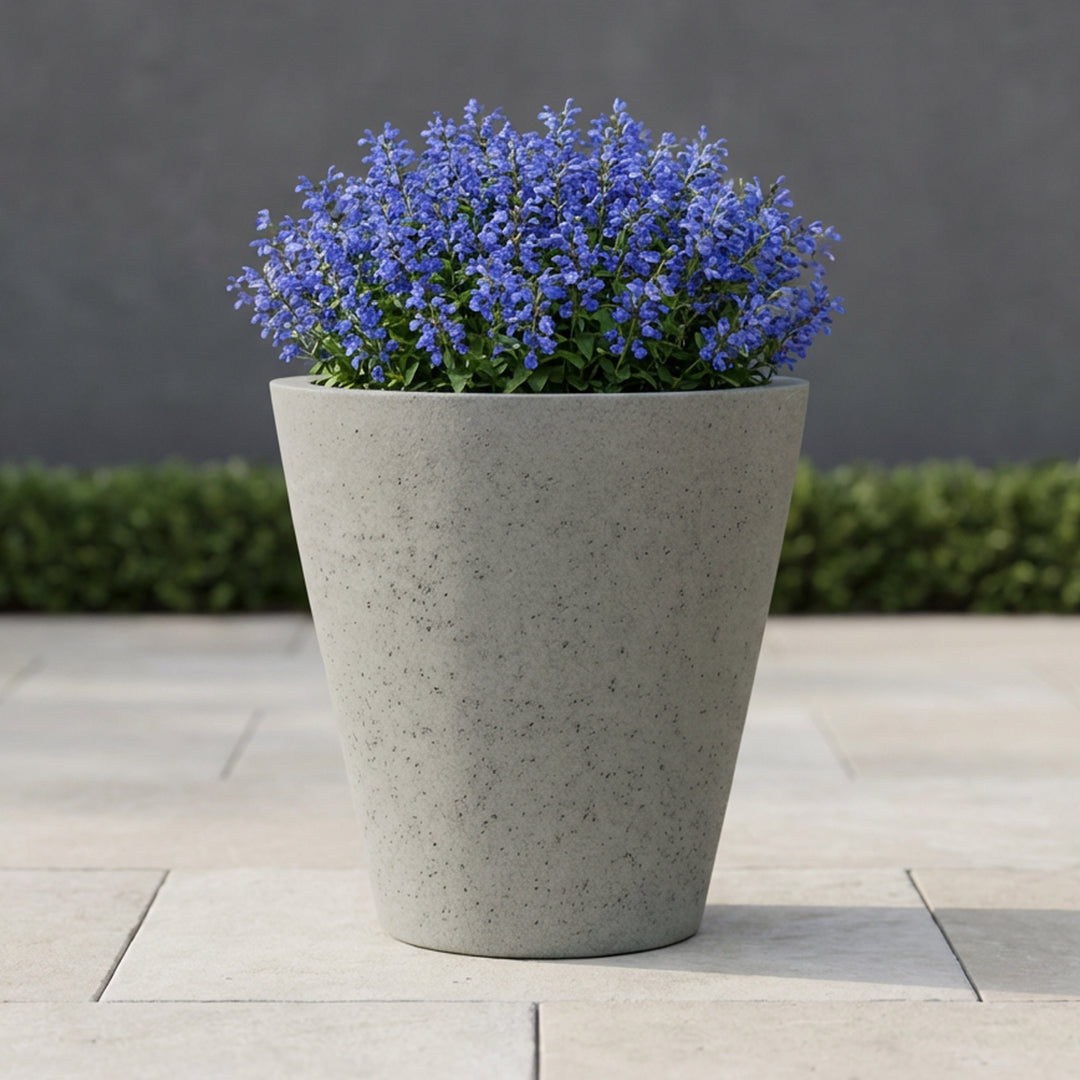 Crete Self-Watering Planter, Round