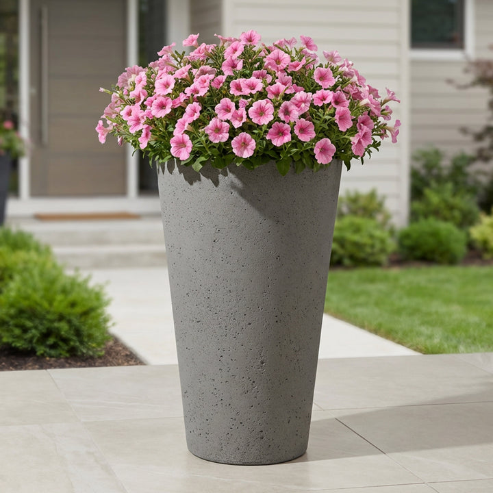 Crete Self-Watering Planter, Tall